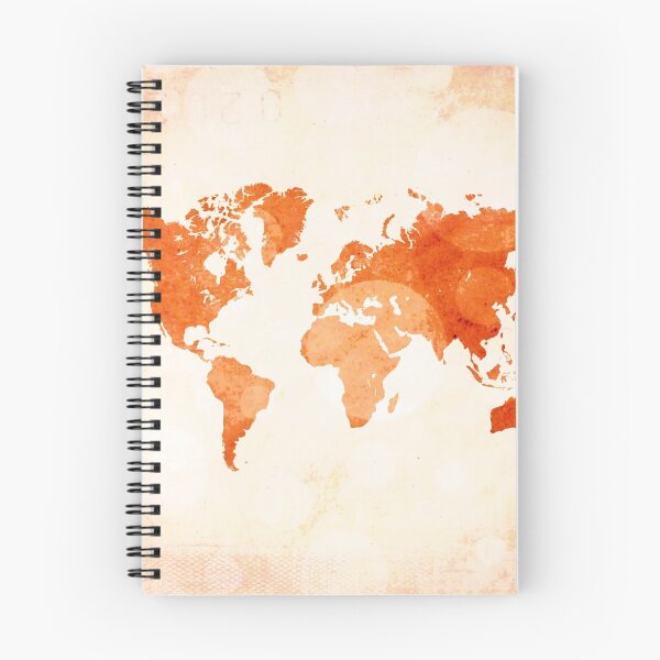 Item preview, Bokeh world map designed and sold by adiosmillet.