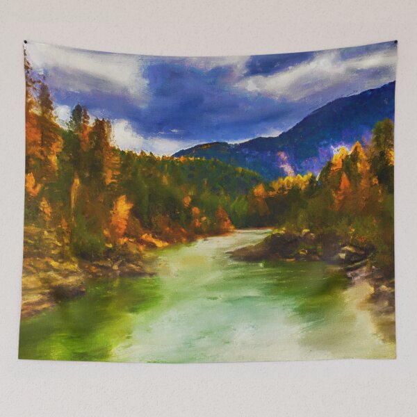 Item preview, Montana, Mountain Panorama designed and sold by AM FineArtPrints.