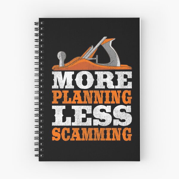 Item preview, More Planning Less Scamming Woodworking Carpenter Gift Funny designed and sold by Stronzi.