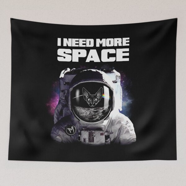 Item preview, Cat Astronault I Need More Space Special Gift For Cat Lovers designed and sold by teest2209.