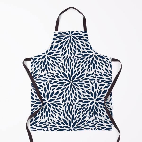 Item preview, Floral Petals, Navy Blue and White designed and sold by meggydesigns.