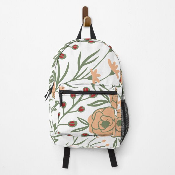 Item preview, Delicate Flowy Floral Sage Green  designed and sold by kindtoearth.