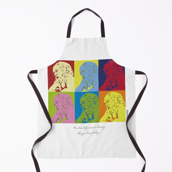 Item preview, pop Art Socrates, philosopher, True knowledge know nothing. designed and sold by challengecafe.