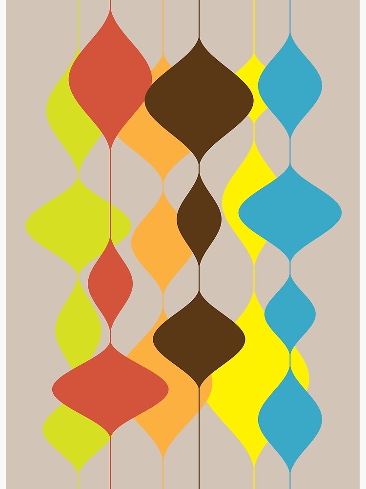 Thumbnail 7 of 7, Framed Art Print, Modern Retro #4 designed and sold by Alex-Strange.