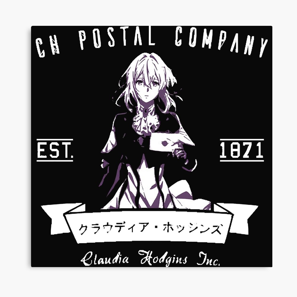 Violet Evergarden Ch Postal Company Anime Poster By Marcusterry58 Redbubble