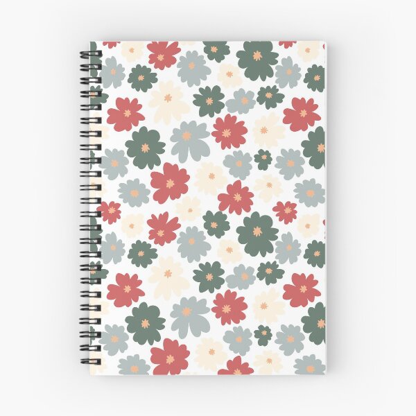 Item preview, Flowy Floral Sage Green and Terracotta designed and sold by kindtoearth.