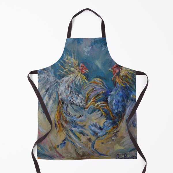 Item preview, A bright strong duel of fighting roosters. designed and sold by Elena Reutova.
