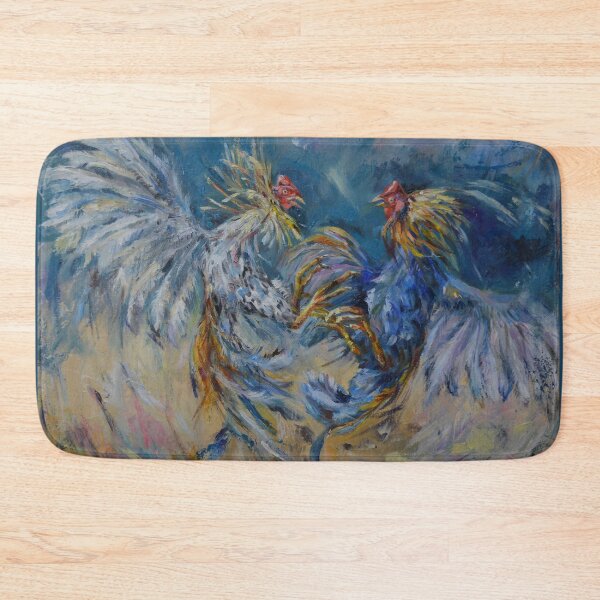 Item preview, A bright strong duel of fighting roosters. designed and sold by Elena Reutova.