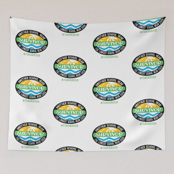 Item preview, Another School Year Survivor Teacher 2021 Longest Year designed and sold by jackbellart.