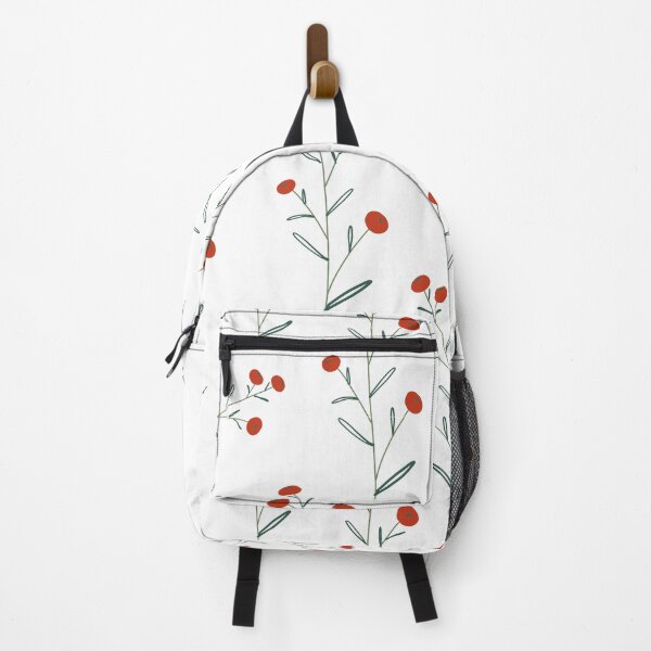 Item preview, Delicate Flowy Floral Sage Green and Terracotta designed and sold by kindtoearth.