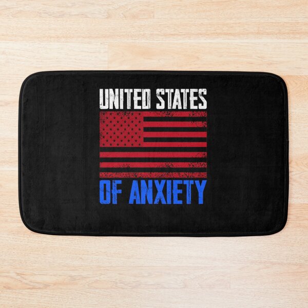Item preview, United States of Anxiety designed and sold by DynastyArt.