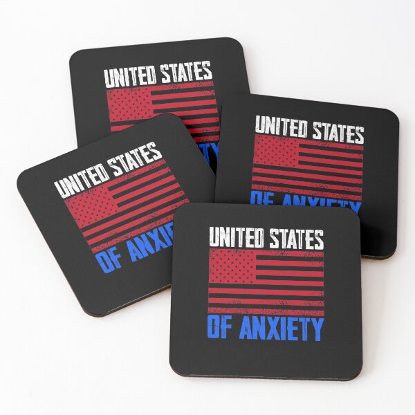 Item preview, United States of Anxiety designed and sold by DynastyArt.