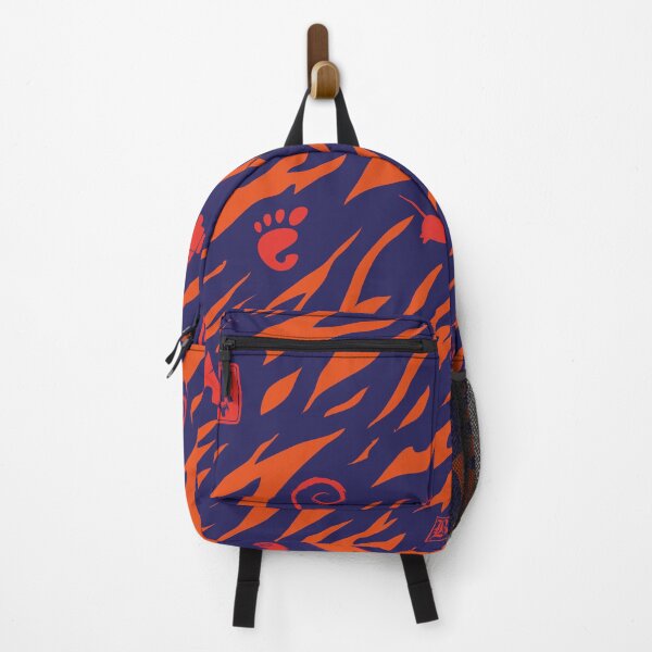 Item preview, Camo pattern blue / orange designed and sold by Exilant.