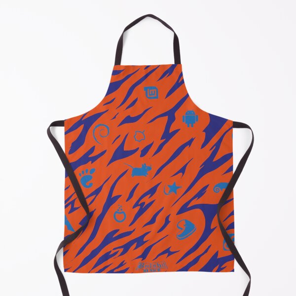Item preview, Camo pattern orange / blue designed and sold by Exilant.