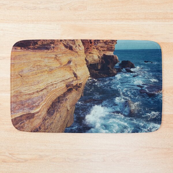 Item preview, Colorful ocean cliff view designed and sold by Yulia Sh.