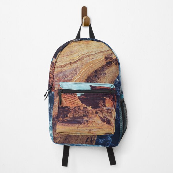 Item preview, Colorful ocean cliff view designed and sold by Yulia Sh.