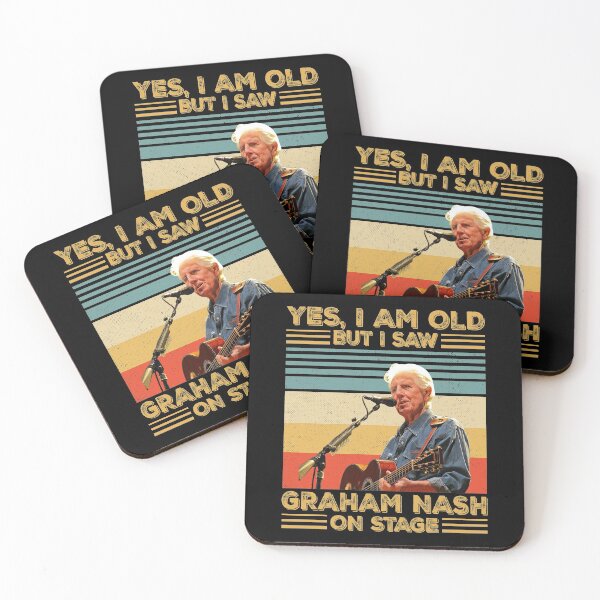 Item preview, Retro Yes I'm Old But I Saw Graham 70s Nash On Stage designed and sold by Kennedyisaac.
