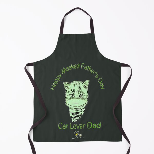Artikelvorschau, Happy Masked Fathers Day Cat Lover Dad, Nr. 2, Bester Kumpel-Vatertag, Bester Mentor-Vatertag, Super-Stiefvater-Vatertag entworfen und verkauft von Adri Barnard.