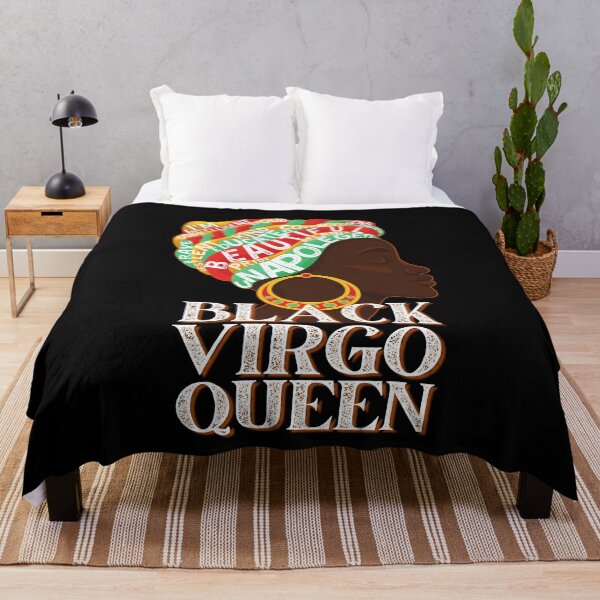 Item preview, Black Virgo Queen Horoscope Head Wrap Dhuku African American designed and sold by Easyas.