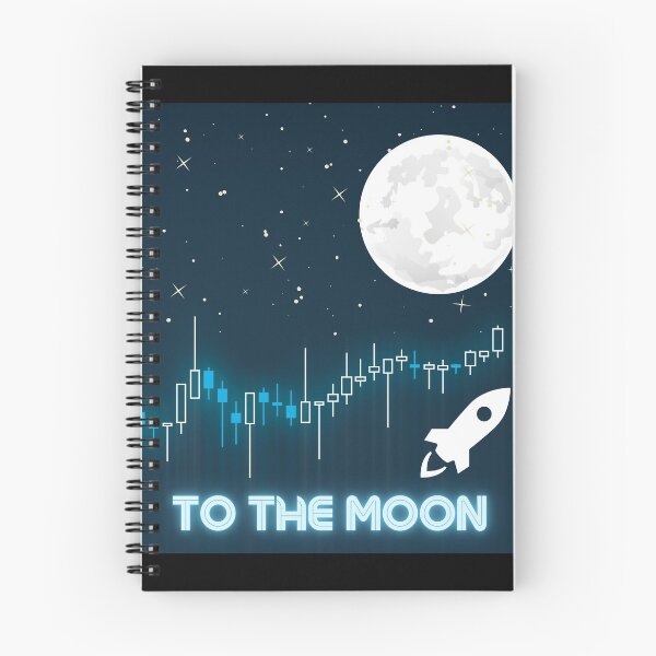 Item preview, To the Moon! Meme Stocks print designed and sold by ThousandAutumns.