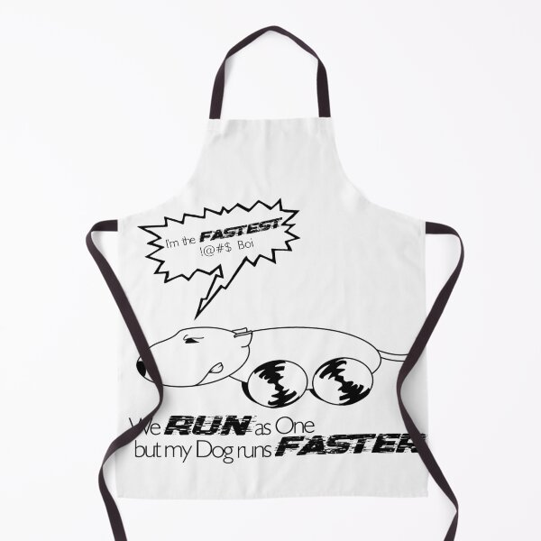 Item preview, We Run as one but my dog runs faster T-shirts, stickers, throw pillows and many more. designed and sold by hellonitish.