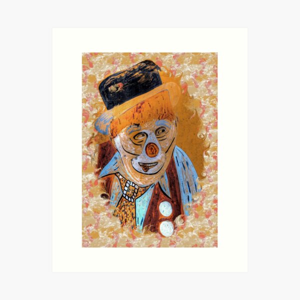 Item preview, Circus Clown designed and sold by wiscbackroadz.