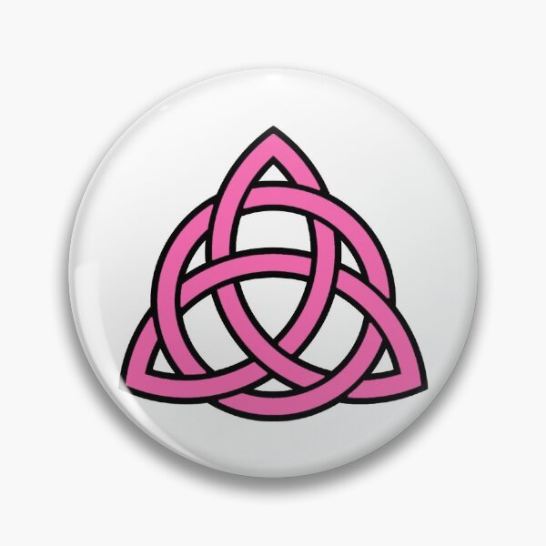 Item preview, Celtic Tribal Knot Repeating Pattern (Pink, White background) designed and sold by Pendy777.