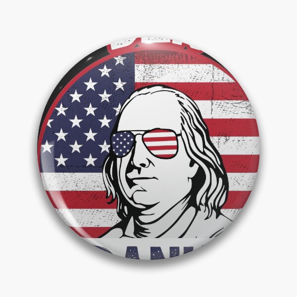 Item preview, Ben Drankin USA Flag 4th Of July Essential T-Shirt designed and sold by DahiyaTees.