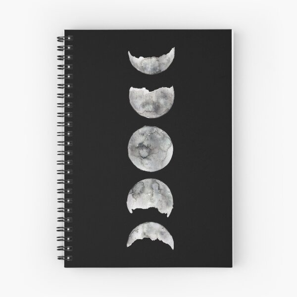 Item preview, phases of moon on black designed and sold by alenaganzhela.