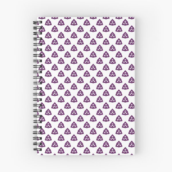 Item preview, Celtic Tribal Knot Repeating Pattern (Purple, White background) designed and sold by Pendy777.