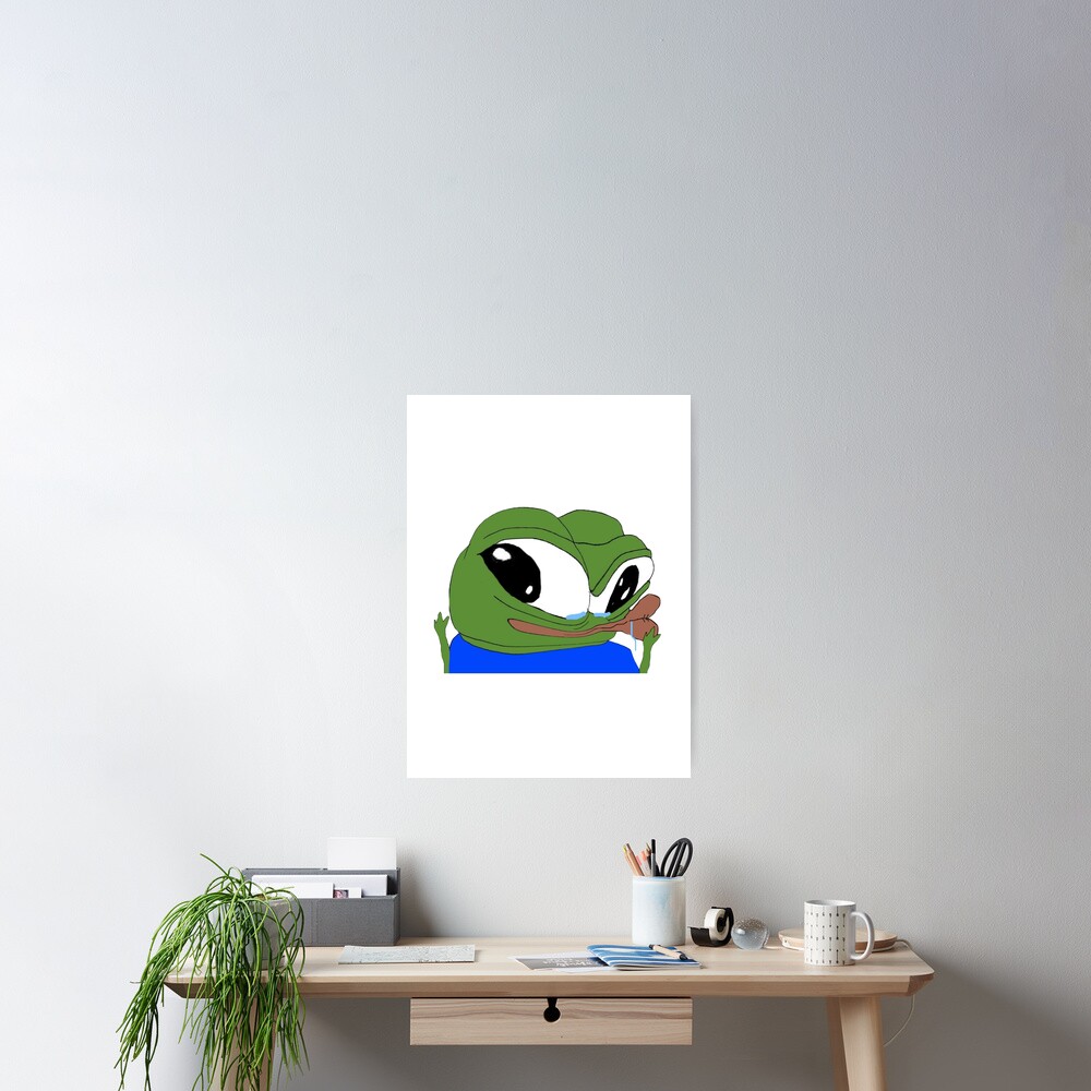 Pepega -Twitch Emote Postcard for Sale by renukabrc