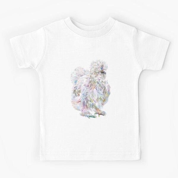 Vista previa del artículo con la obra «Buchu el pollo Silkie», diseñado y vendido por becca-boyce.