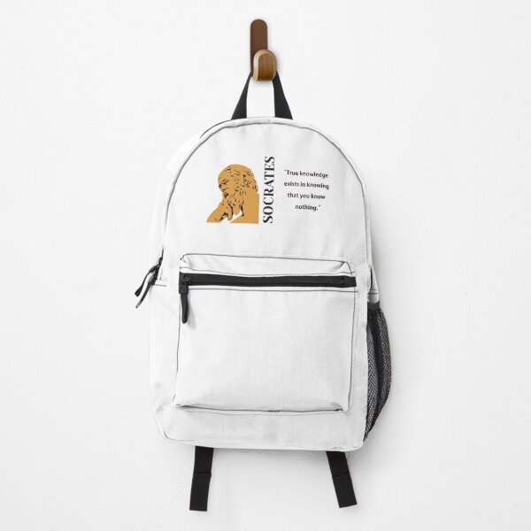 Item preview, (vertically) Socrates, philosopher, True knowledge know nothing. designed and sold by challengecafe.