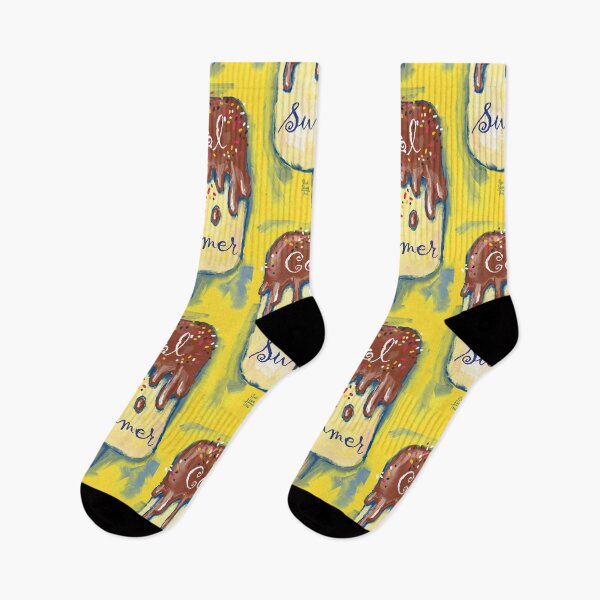 Item preview, Sweet cold colourful  ice cream. Hot summer time. designed and sold by RukkiZukkiArt.