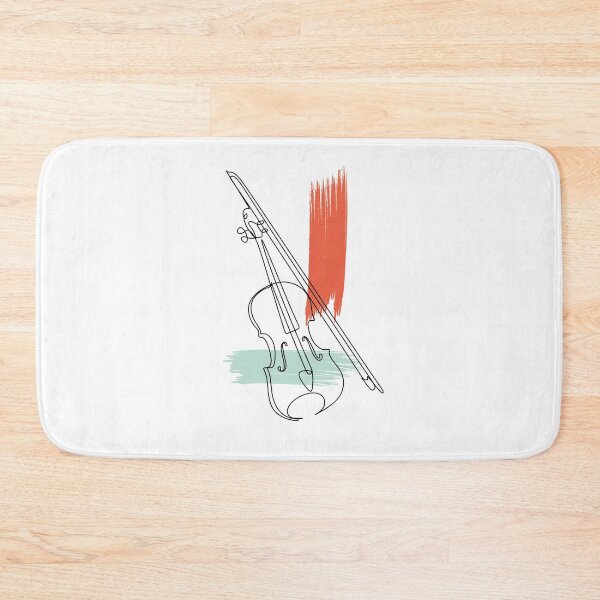 Item preview, Cello line art designed and sold by OneLinePrint.
