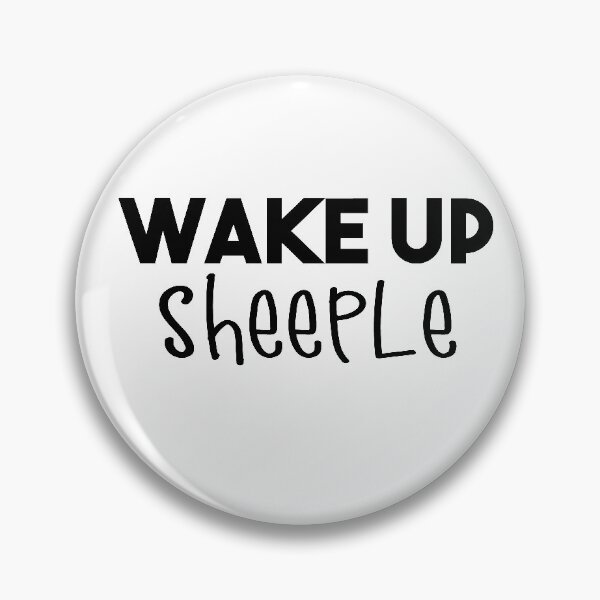 Item preview, Wake Up Sheeple Funny designed and sold by Heddar Badreddine.