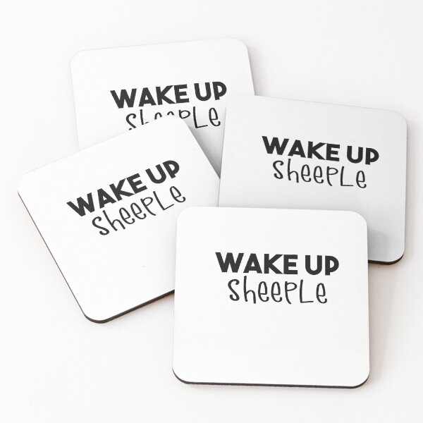 Item preview, Wake Up Sheeple Funny designed and sold by Heddar Badreddine.