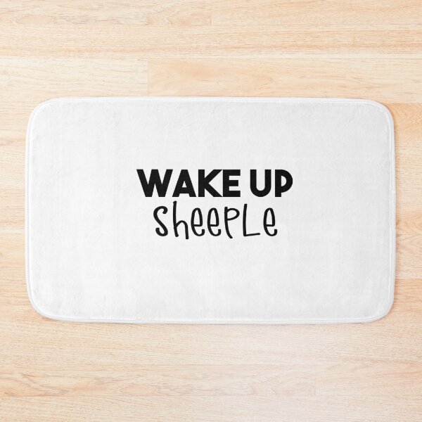 Item preview, Wake Up Sheeple Funny designed and sold by Heddar Badreddine.