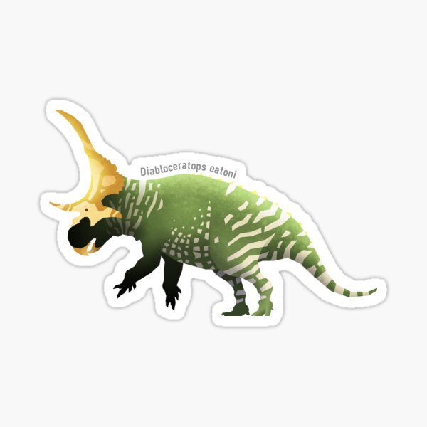 Diabloceratops eatoni Sticker