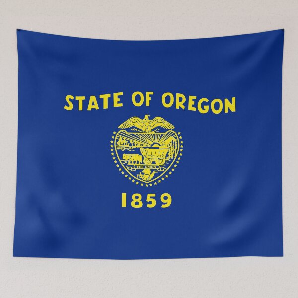 Item preview, State Of Oregon Flag #3 designed and sold by SalahBlt.