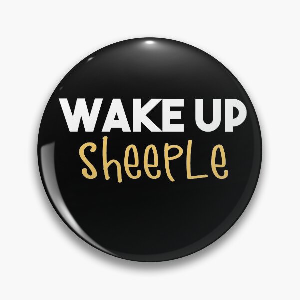 Item preview, Wake Up Sheeple Funny designed and sold by Heddar Badreddine.