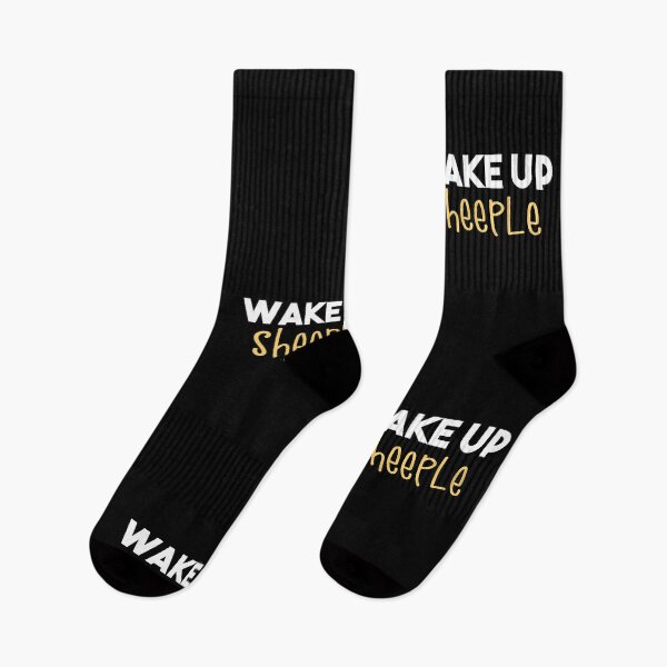 Item preview, Wake Up Sheeple Funny designed and sold by Heddar Badreddine.