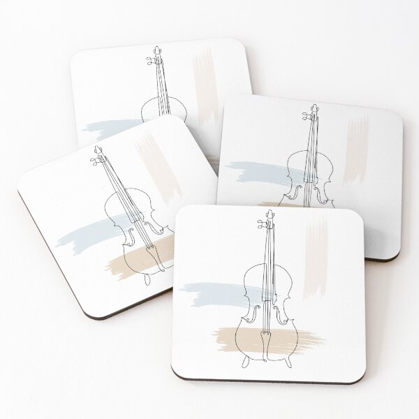 Item preview, Violin line art designed and sold by OneLinePrint.