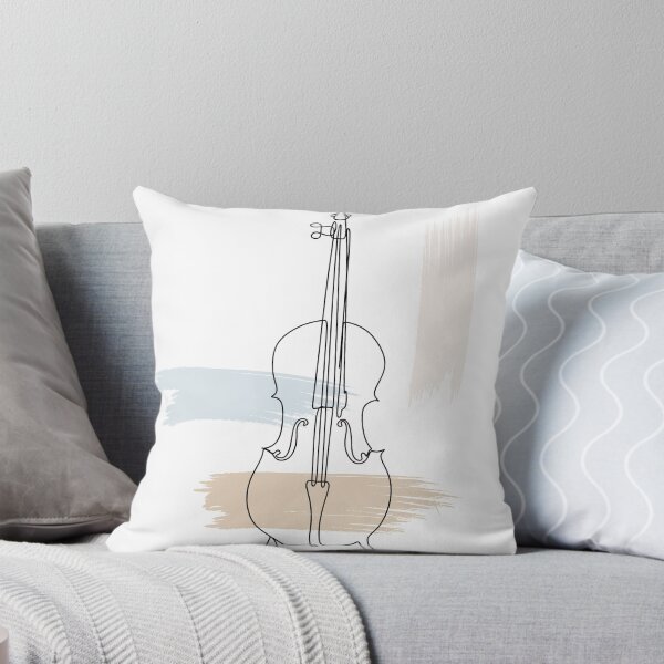 Item preview, Violin line art designed and sold by OneLinePrint.