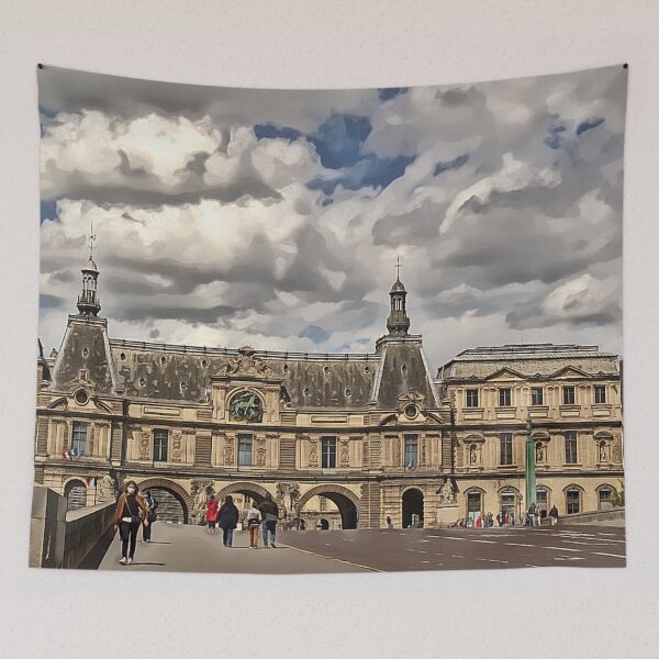 Item preview, Addicted to Paris Louvre Museum designed and sold by Letters-Art.