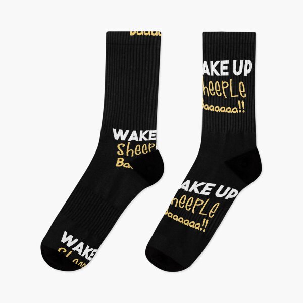 Item preview, Wake Up Sheeple Funny designed and sold by Heddar Badreddine.