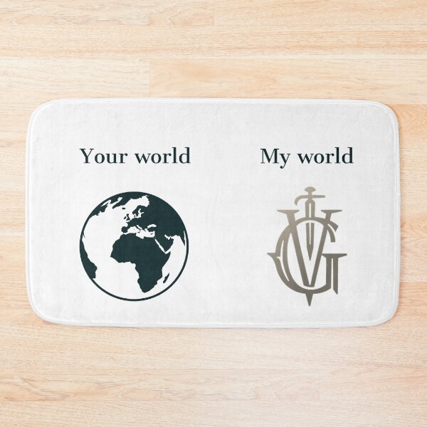 Item preview, Your world vs my world - Shadow and bone designed and sold by CrazyFace5.