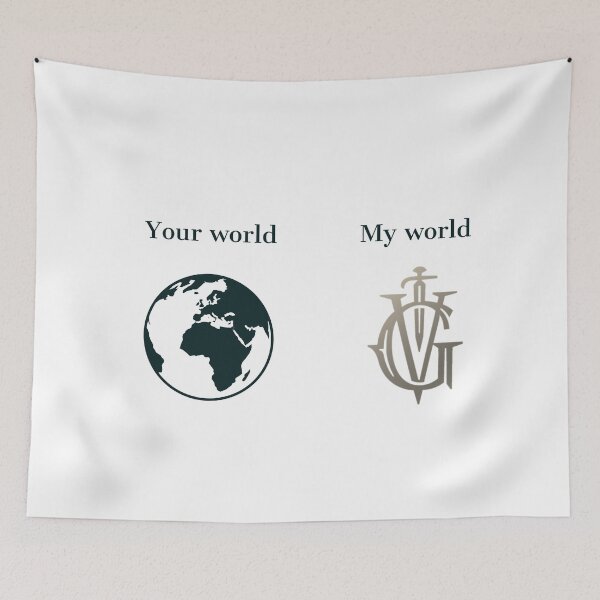 Item preview, Your world vs my world - Shadow and bone designed and sold by CrazyFace5.