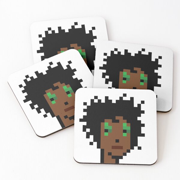Item preview, CryptoPunk #618 (Female with Crazy Hair & Green Clown Eyes) designed and sold by inVinnieVeritas.