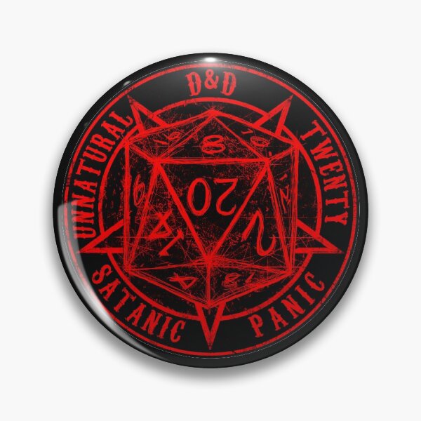 Item preview, Unnatural twenty sigil - red designed and sold by jonattfield.